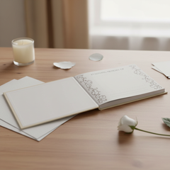 Personalised Memory Funeral Book Remembrance Guest Book Scrapbook Guest Book ukgiftstoreonline