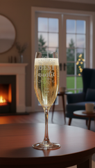 Gift For Auntie Personalised Engraved Champagne Prosecco Glass Flute