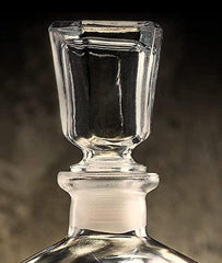 Personalised Monogram Glass Whiskey Decanter with Airtight Stopper Gift ukgiftstoreonline
