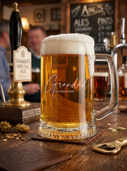 Grandad Gift Personalised Engraved 1 Pint Glass Beer Tankard personalised beer glasses ukgiftstoreonline