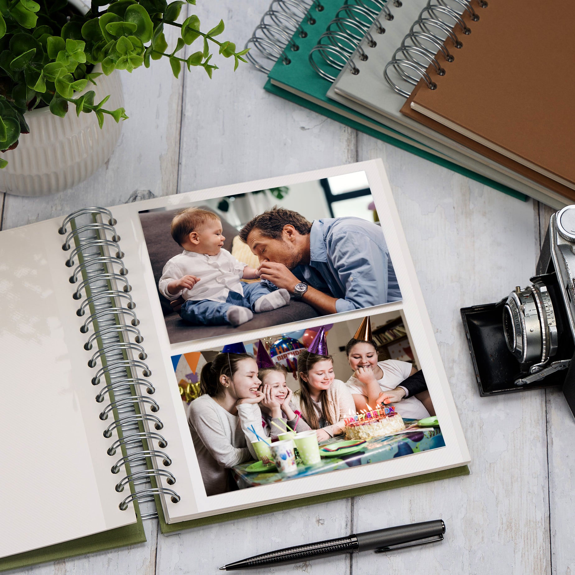 Large 10th Birthday Photo Album Memory Keepsake Gift With Stars Photo Album ukgiftstoreonline