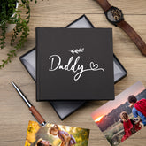 Daddy Black Photo Album With Leaf Design For 50 x 6 by 4 Photos