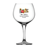 Personalised Teacher Love Cocktail Gin Drink Glass Gift