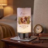 Personalised Pet Memorial Sympathy Gift Remembrance Light With Photo Personalised Lights ukgiftstoreonline