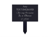 Personalised Garden Sign – Handmade Engraved Slate Weatherproof Plaque Personalised Garden Stone Slate ukgiftstoreonline