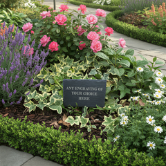 Personalised Slate Plant Marker Garden or Pot Plaque Any Engraving Personalised Garden Stone Slate ukgiftstoreonline
