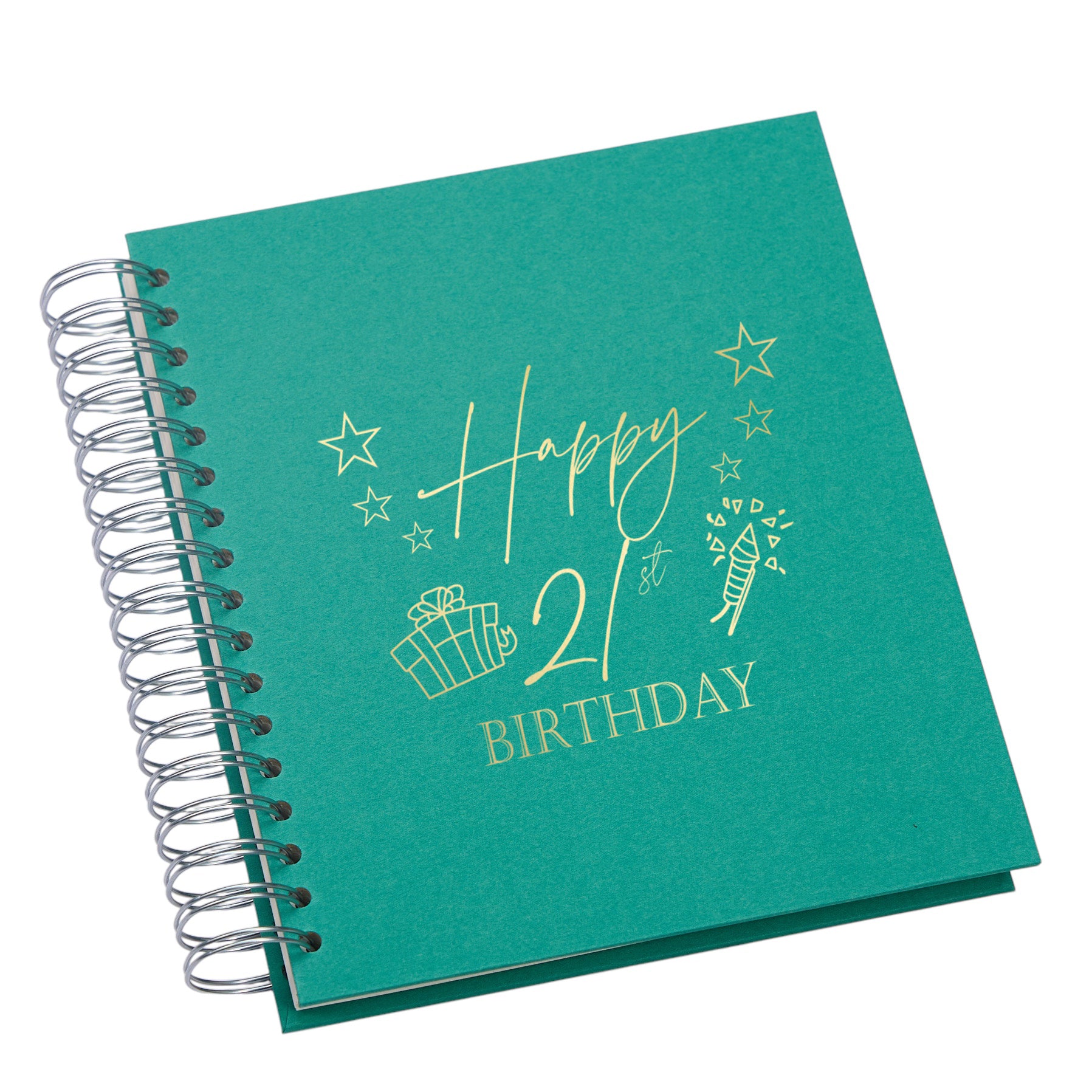 Wholesale Trade Pack of 5 Large 21st Birthday Photo Album Memory Keepsake Gift With Presents Multiple Colours Photo Album ukgiftstoreonline Emerald Green 4x6 Inch Album