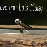 Personalised Cousin Keepsake Gift Glass Plaque With Sentiment