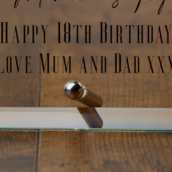 Personalised Daughter Keepsake Gift Glass Photo Glass Plaque With Sentiment Personalised Plaque Gift ukgiftstoreonline
