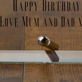 Personalised Son Keepsake Gift Glass Photo Glass Plaque With Sentiment Personalised Plaque Gift ukgiftstoreonline