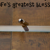 Personalised Family Photo Keepsake Gift Glass Plaque With Sentiment