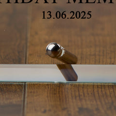 Personalised Exclusive Great Granddaughter Photo Keepsake Gift Glass Plaque With Birth Details Gift