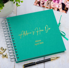 Personalised Hen Night Do Multiple Colour Guest Book Scrapbook or Photo Album Scrapbook ukgiftstoreonline