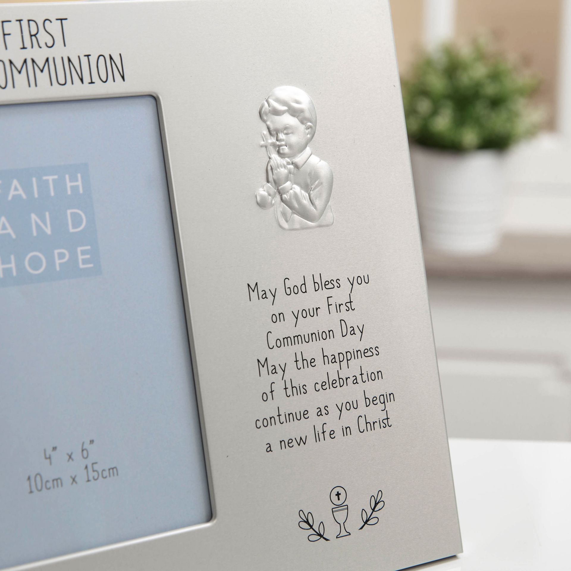 Boy's First Holy Communion photo frame Gift Photo Frame ukgiftstoreonline