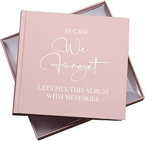 In Case We Forget Memory Photo Album For 50 x 6 by 4 Photos In Pink Pack of 5 Wholesale Trade photo album ukgiftstoreonline