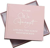In Case We Forget Memory Photo Album For 50 x 6 by 4 Photos In Pink Pack of 5 Wholesale Trade photo album ukgiftstoreonline