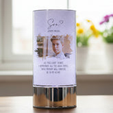 Personalised Son Memorial Remembrance LED Lamp Light With Photo Personalised Lights ukgiftstoreonline