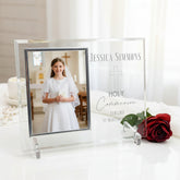 Personalised First Holy Communion Large Engraved Glass Photo Frame In Lined Gift Box Photo Frame ukgiftstoreonline