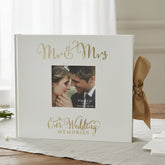 Large Wedding Photo Album For 50 6x8 Photos With Gold Lettering ukgiftstoreonline
