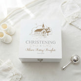 Personalised Christening Wooden Box Memories Keepsake Gift Keepsake Wooden Box ukgiftstoreonline