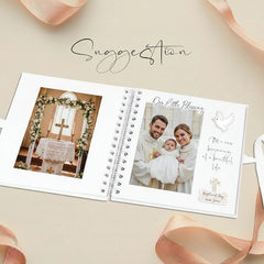 Personalised Our Christening Guest Book, Photo Album or Scrapbook Scrapbook ukgiftstoreonline