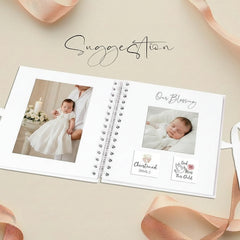 Personalised Our Christening Guest Book, Photo Album or Scrapbook Scrapbook ukgiftstoreonline