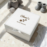 Personalised Vintage Style Baby wooden Memories Keepsake Box Keepsake Memory Box Baby Keepsakes