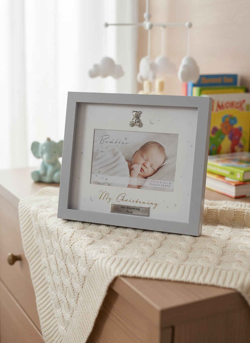 Personalised Christening Day Photo Keepsake Frame Gift CG1568-P Photo Frame ukgiftstoreonline
