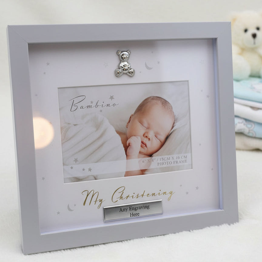 Personalised Christening Day Photo Keepsake Frame Gift CG1568-P Photo Frame ukgiftstoreonline