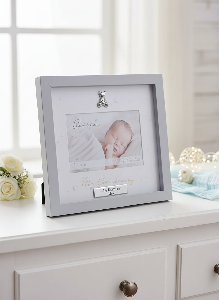 Personalised Christening Day Photo Keepsake Frame Gift CG1568-P Photo Frame ukgiftstoreonline