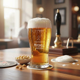 21st Birthday Personalised Beer Glasses Gift for Him personalised beer glasses ukgiftstoreonline