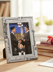 Aluminium Graduation Photo Frame For 6x4 Photo With Text ukgiftstoreonline