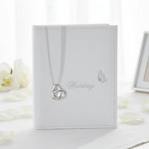 Wedding Photo Album – Personalised Leatherette Keepsake Book With 24 Slip-In Sleeves wedding photo album ukgiftstoreonline