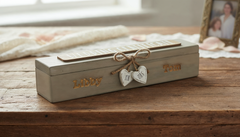 ukgiftstoreonline Personalised Wooden Wedding Certificate Holder Personalised Wedding Gift ukgiftstoreonline