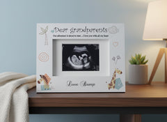 Baby Announcement Grandparents to be Scan Photo Frame Gift Baby Photo Frame ukgiftstoreonline