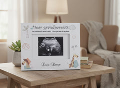 Baby Announcement Grandparents to be Scan Photo Frame Gift Baby Photo Frame ukgiftstoreonline