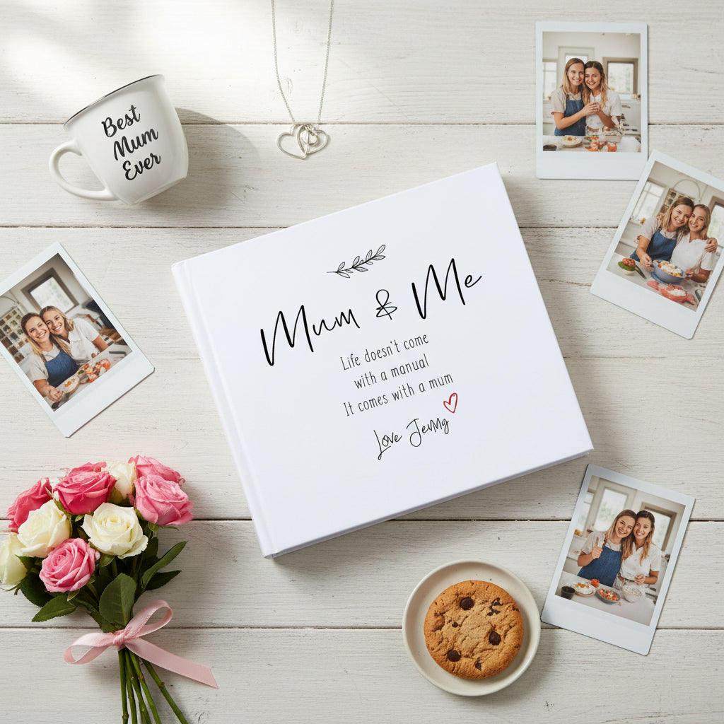 Personalised Mothers Day Birthday Photo Album Gift Mum & Me Photo Album ukgiftstoreonline