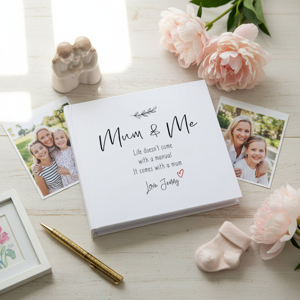 Personalised Mothers Day Birthday Photo Album Gift Mum & Me Photo Album ukgiftstoreonline