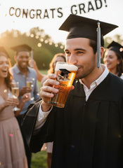 Personalised Graduation Beer Glass Gift Keepsake for Him personalised beer glasses ukgiftstoreonline