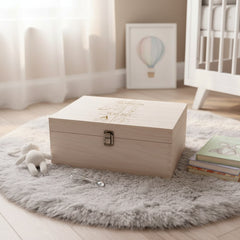 Personalised Baby Rabbit Memories Keepsake Box