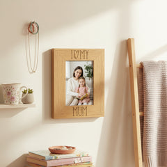 I heart my Mum Engraved photo frame Gift For Mothers Day Birthdays or Christmas Mum Photo Frame ukgiftstoreonline