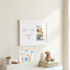 Personalised Mum Everything I Am Photo Frame Gift For Mothers Day birthday or Christmas Mum Photo Frame ukgiftstoreonline