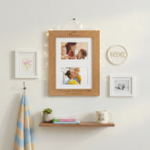 Personalised Mum Engraved Wooden Double Photo Frame Gift For Mothers Day Birthday or Christmas personalised photo frames ukgiftstoreonline