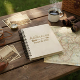 Personalised Large Engraved Wooden Adventures Photo Album Gift Adventures Photo Album ukgiftstoreonline