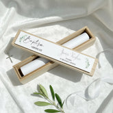 Personalised Baptism Vintage Style Wooden Certificate Holder Birth certificate holder ukgiftstoreonline