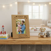 Personalised Daddy's Little Girl Engraved Wooden Photo Frame Gift Daddy Photo Frame ukgiftstoreonline