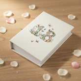 18th Birthday Photo Album Gift For Her 100 Photos 6"x4" Butterflies and Flowers Personalised Photo Album ukgiftstoreonline