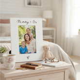 White 6x4 Portrait Picture Photo Frame Mummy & Us Heart For Mothers Day Birthday or Christmas ukgiftstoreonline