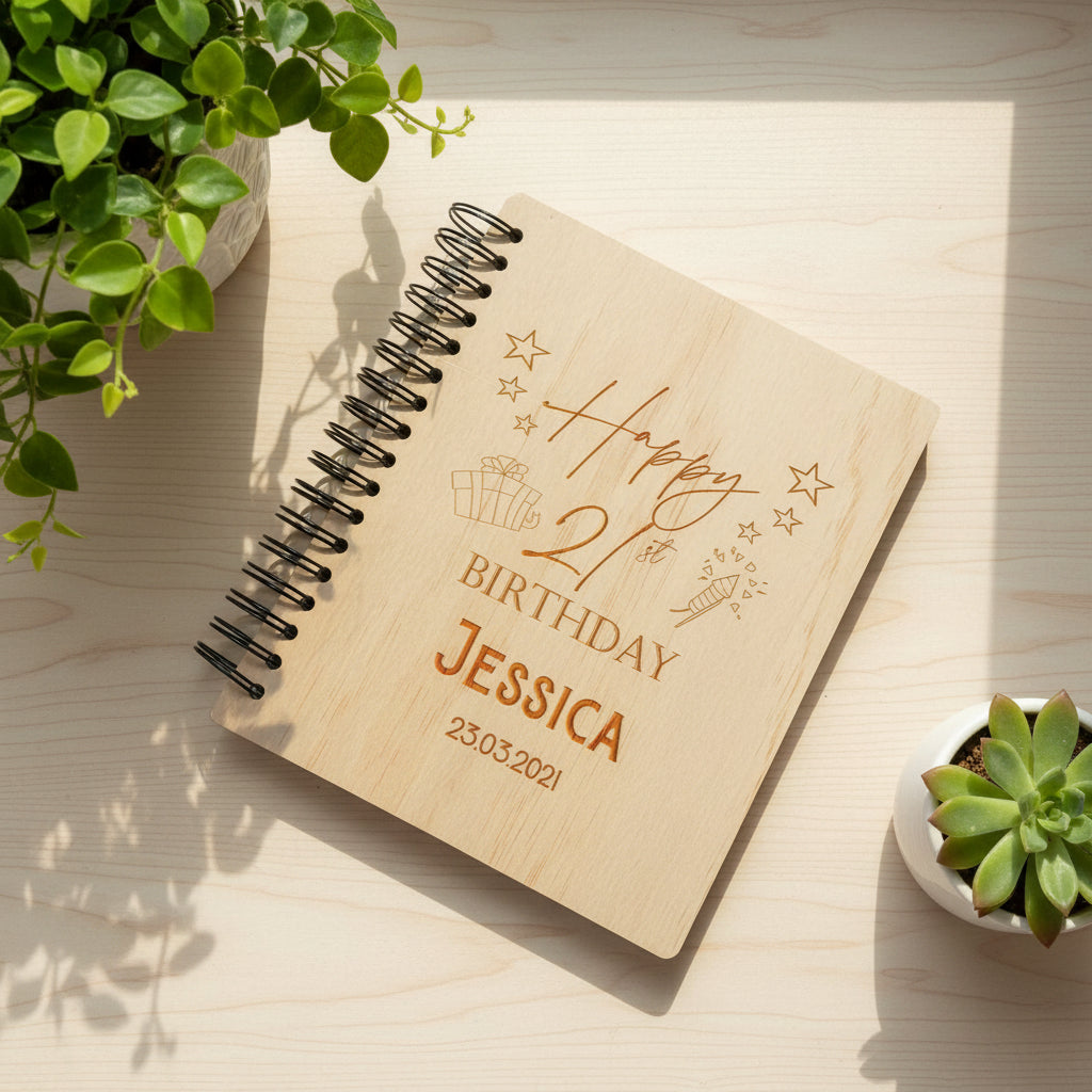 Personalised Any Age Birthday Photo Album Gift Present Design 18th 21st 30th 40th 50th 60th 70th 80th personalised birthday gifts ukgiftstoreonline
