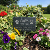 Engraved Memorial Plaque For Pet Dog or Cat- Personalised Pet Grave Stone Slate Marker